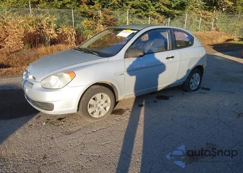 2008 Hyundai Accent Gs from USA, damaged, VIN KMHCM36CX8U084025